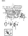 Chrysler Fifth Avenue Harmonic Balancer Diagram - 4173443