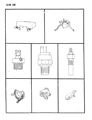 Chrysler Executive Sedan Coolant Temperature Sensor Diagram - 4267281