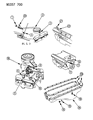 Dodge D150 Dipstick Diagram - 4483105