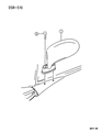 1998 Dodge Viper Car Mirror Diagram - 4709433