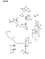 Jeep Comanche Sway Bar Bracket Diagram - 52001131