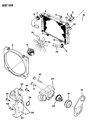 Dodge D150 Radiator Hose Diagram - H0061758
