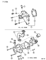 Jeep Wrangler Water Pump Diagram - R4626054