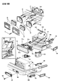 Dodge Side Marker Light Diagram - 5262229