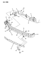 Dodge Caravan License Plate Diagram - 4270328