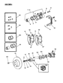 Dodge Intrepid Brake Caliper Piston Diagram - 4364781