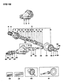 1990 Dodge Ram 50 Pinion Bearing Diagram - MB664380