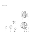 Dodge Lug Nuts Diagram - MB057636