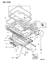 1995 Dodge Avenger Sunroof Diagram - MB926278