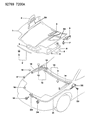 Dodge Stealth Weather Strip Diagram - MB632415