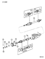 Chrysler CV Boot Diagram - 4762484