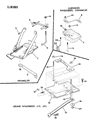 Jeep J10 Battery Tray Diagram - 52002092