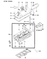 1986 Dodge Conquest Valve Cover Gasket Diagram - MD030282