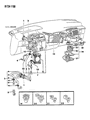 Dodge Heater Control Valve Diagram - MB380817