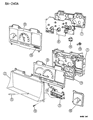 1995 Dodge Caravan Instrument Cluster Diagram - 4688565