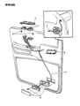 1990 Chrysler Imperial Mirror Switch Diagram - 4373788