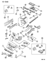 Chrysler Radiator Support Diagram - 5256818