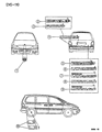 Dodge Caravan Emblem Diagram - 4676908