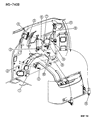 1996 Dodge Caravan Seat Belt Diagram - GK36SAZ