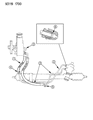 Dodge Shadow Power Steering Hose Diagram - 4333778