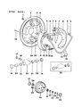Dodge Colt Wheel Cylinder Diagram - MB134975