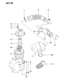 Dodge Ram 50 Air Filter Diagram - MD620039