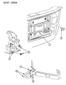 1992 Chrysler New Yorker Oil Cooler Diagram - 4720894