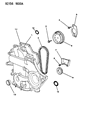 Dodge Intrepid Camshaft Thrust Plate Diagram - 4448921