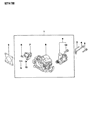 Dodge Colt Idle Control Valve Diagram - MD614351