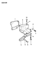 Jeep Wrangler Alternator Bracket Diagram - J5355446
