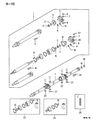 1994 Dodge Stealth Driveshaft Center Support Bearing Diagram - MB505495