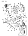 Dodge Ram Wagon Torque Converter Diagram - R2117517AB