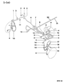 Dodge Stealth Hydraulic Hose Diagram - MR129781
