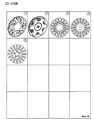 Dodge Shadow Lug Nuts Diagram - 6500526