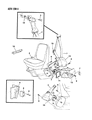 1986 Dodge Ram Wagon Seat Belt Diagram - L837EX9