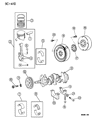 Dodge Intrepid Piston Ring Set Diagram - 4773023