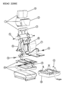 1993 Dodge Caravan Seat Cushion Diagram - HP99MB7