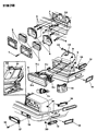 Chrysler New Yorker Side Marker Light Diagram - 4399877