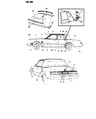 Dodge Diplomat Door Moldings Diagram - 4229816