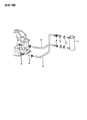 1994 Dodge Shadow Transmission Oil Cooler Hose Diagram - 4546374