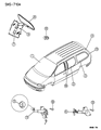 2000 Dodge Caravan Weather Strip Diagram - 4675364