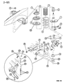 Dodge Neon Axle Pivot Bushing Diagram - 4626447
