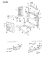 Chrysler Engine Cooling Fan Diagram - 4364866