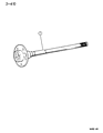 Dodge Ramcharger Axle Shaft Diagram - 4506115