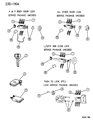 Chrysler Trunk Lock Cylinder Diagram - 4746314