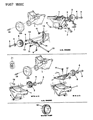 Jeep Comanche Alternator Bracket Diagram - 53010089