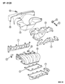 Chrysler Cirrus Intake Manifold Diagram - 4777039