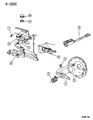 1997 Dodge Ram 1500 Clutch Master Cylinder Diagram - 52087601