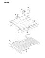 Jeep Grand Wagoneer Floor Pan Diagram - J5758349