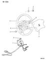 1994 Dodge Stealth Air Bag Diagram - MR710686